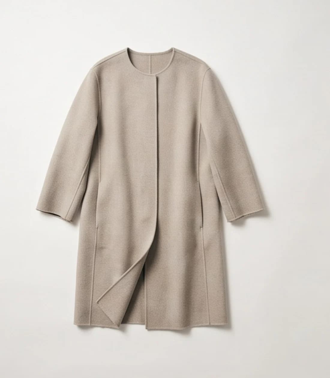 Stone wool coat, original photo