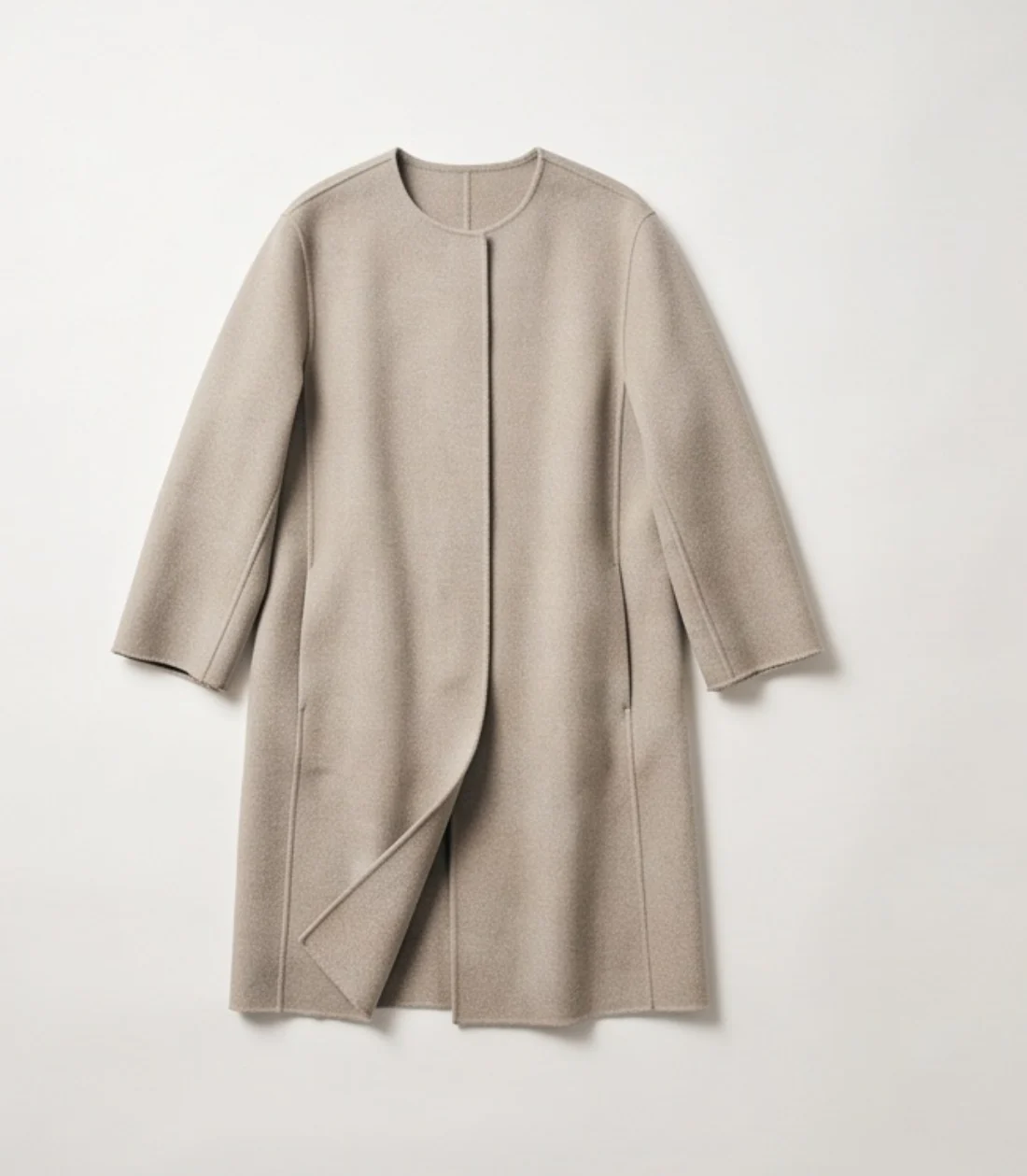 Stone wool coat, original photo