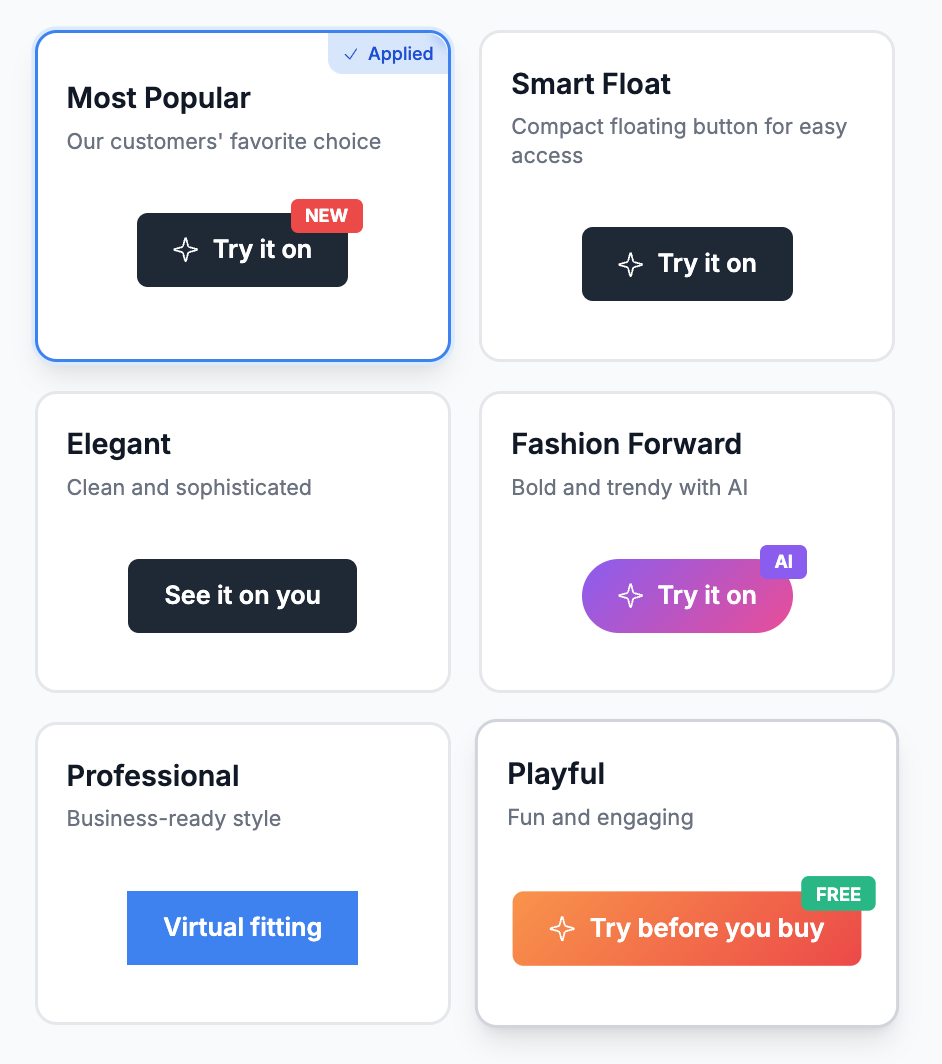 Ready-to-use Designs - Professional templates